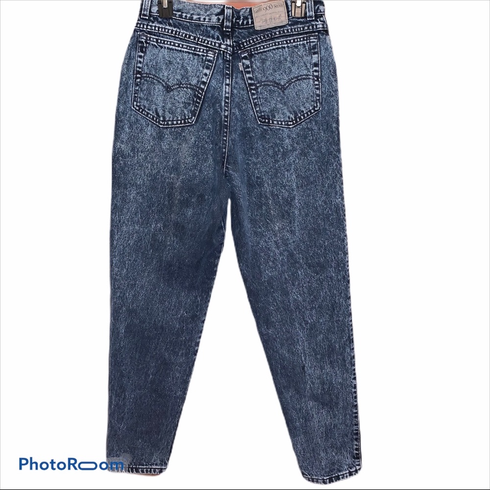 RARE Vintage LEVIS | 900 Series Acid Washed Jeans - Picture 6 of 8